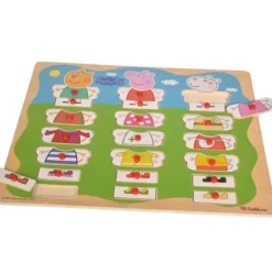 Peppa Gris - Mix and match puslespill