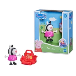 Peppa Gris Adventures Figur 6cm - Zoe Zebra