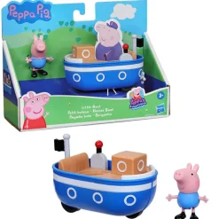 Peppa Gris Adventures Lekesett - Bestefars Blå Båt