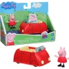 Peppa Gris Adventures Lekesett - Peppa's Røde Bil