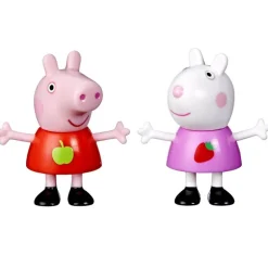 Peppa Gris Best Friends Figursett 7,5cm - Peppa Gris og Suzy Sheep