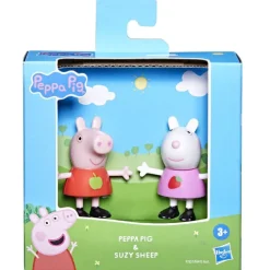 Peppa Gris Best Friends Figursett 7,5cm - Peppa Gris og Suzy Sheep