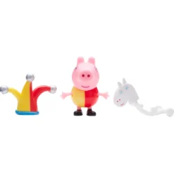 Peppa Gris Dress & Play - Georg Gris Gjøgler