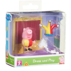 Peppa Gris Dress & Play - Georg Gris Gjøgler