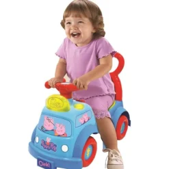 Peppa Gris Gåbil med lyd og lyd fra 12 måneder