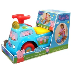 Peppa Gris Gåbil med lyd og lyd fra 12 måneder