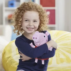 Peppa Gris Giggle 'n Snort Plysjbamse 19cm - Peppa Gris