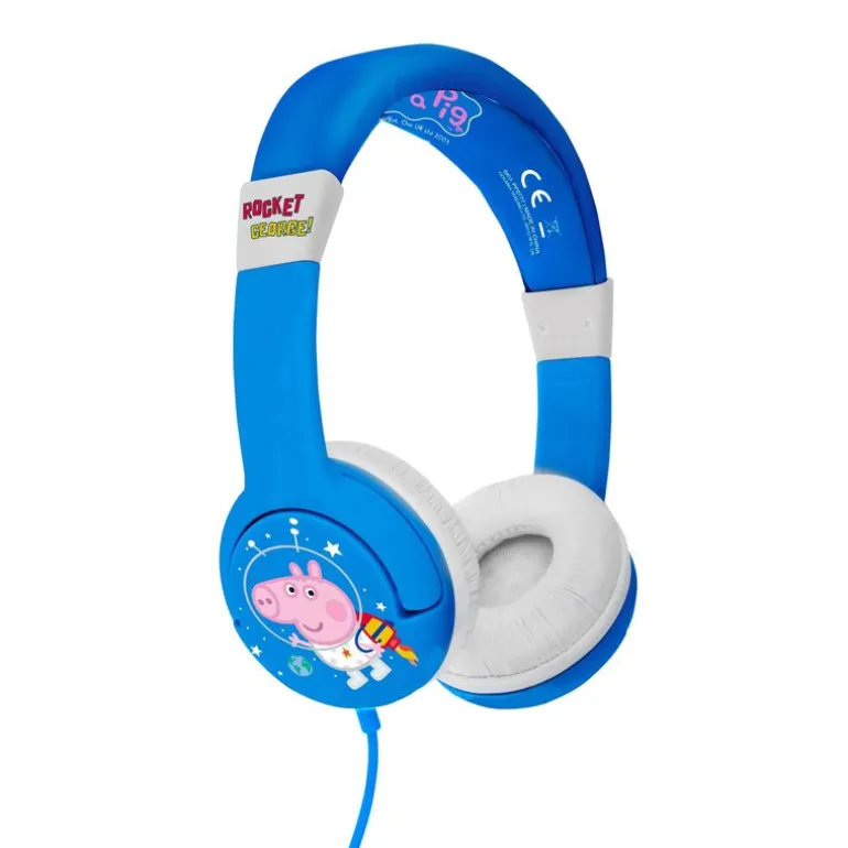 Peppa Gris Hodetelefon - Blå