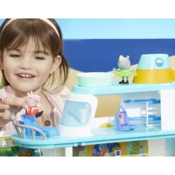 Peppa Gris Lekesett 17 Deler - Peppa's Cruise Skip