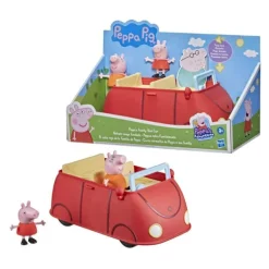 Peppa Gris Lekesett - Familiebil med figurer