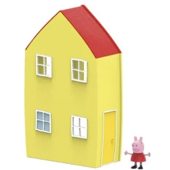 Peppa Gris Lekesett - Peppa's Familiehus med møbler og figur