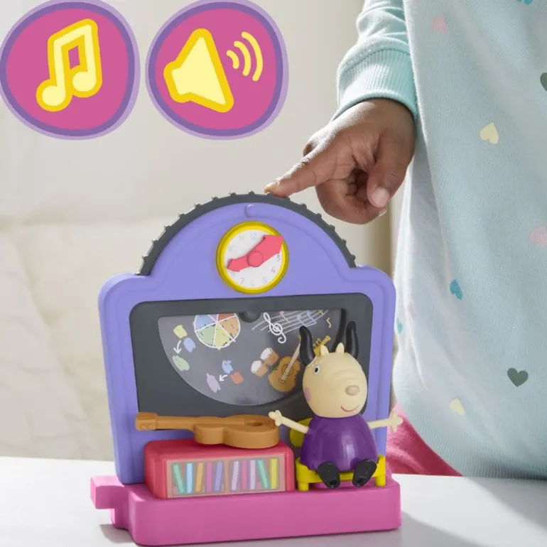 Peppa Gris Lekesett m/ lyd - Peppa's Skolelekeplass