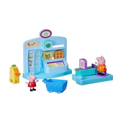 Peppa Gris Lekesett med figurer - Peppa's Butikk