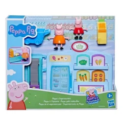 Peppa Gris Lekesett med figurer - Peppa's Butikk