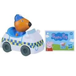Peppa Gris Little Buggy Lekebil m/ støpt figur - Politibil