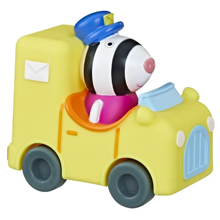 Peppa Gris Little Buggy Lekebil m/ støpt figur - Postbil