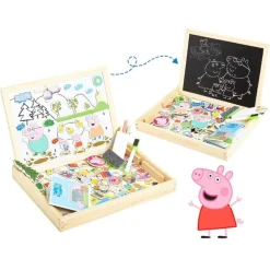 Peppa Gris Magnettavle med 100 deler