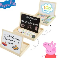 Peppa Gris Magnettavle med 100 deler