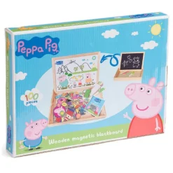 Peppa Gris Magnettavle med 100 deler