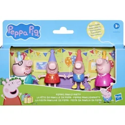 Peppa Gris Peppa's Familie Figursett - Party