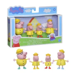Peppa Gris Peppa's Familie Figursett - Regnværsdag