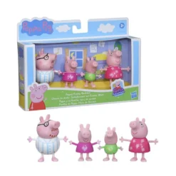 Peppa Gris Peppa's Familie Figursett - Sengetid