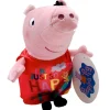 Peppa Gris Plysj 20 cm - Peppa Gris Med Rosa Kjole