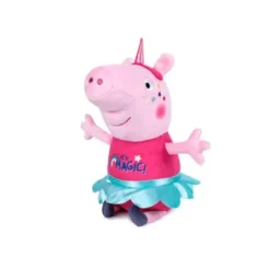Peppa Gris Plysjbamse 45cm - Peppa 'It's Magic' Ballerina