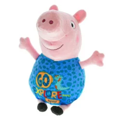 Peppa Gris Plysjbamse 45cm - Georg 'Go Explore' Antrekk