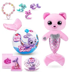 Pets Alive Furmaids Overraskelseplysj m/ lys og lyd