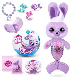Pets Alive Furmaids Overraskelseplysj m/ lys og lyd