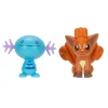 Pokémon Battle Figursett - Wooper og Vulpix