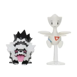 Pokémon Battle Figursett - Galarian Zigzagoon og Togetic