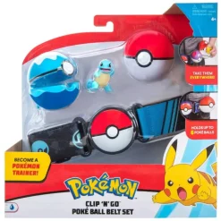 Pokémon Clip 'N' Go Belte Sett - Squirtle