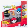 Pokémon Clip 'N' Go Beltesett m/ Luxury Ball og Great Ball - Charmander #1