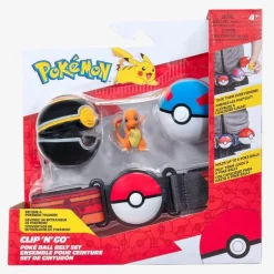 Pokémon Clip 'N' Go Beltesett m/ Luxury Ball og Great Ball - Charmander #1