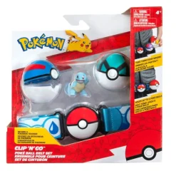 Pokémon Clip 'N' Go Beltesett - Squirtle