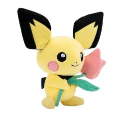 Pokémon Plysjbamse 20cm - Pichu m/ tulipan