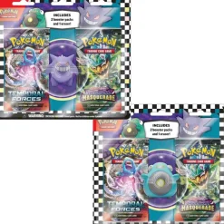 Pokémon TCG Scarlet & Violet Blisterpakke m/ viskelær (assortert)