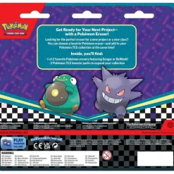Pokémon TCG Scarlet & Violet Blisterpakke m/ viskelær (assortert)
