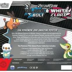 Pokémon TCG SV10.5: Black Bolt & White Flare Poster Collection