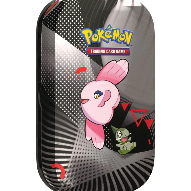 Pokémon TCG SV10.5: Black Bolt & White Flare Mini Tinnboks - Alomomola & Axew