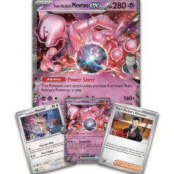 Pokémon TCG SV5:Temporal Forces Collection - Team Rocket's Mewtwo Ex