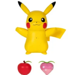 Pokémon Train & Play Figur m/ 50+ reaksjoner - Pikachu