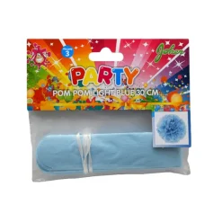 Pom Pom 30 cm - Lyseblå