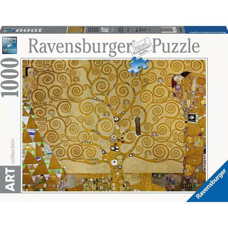 Ravensburger Puslespill 1000 Brikker - The Tree of Life av Klimt