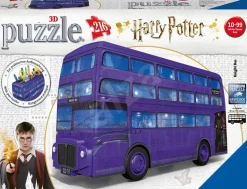Ravensburger 3D Puslespill 216 Brikker - Harry Potter Buss