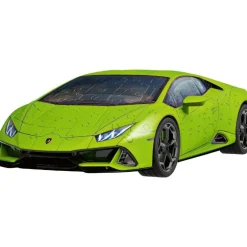 Ravensburger 3D Puslespill 108 Brikker - Lamborghini Huracán Evo Verde