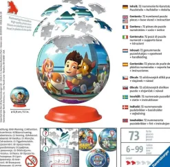Ravensburger 3D Puslespill 72 Brikker - Paw Patrol