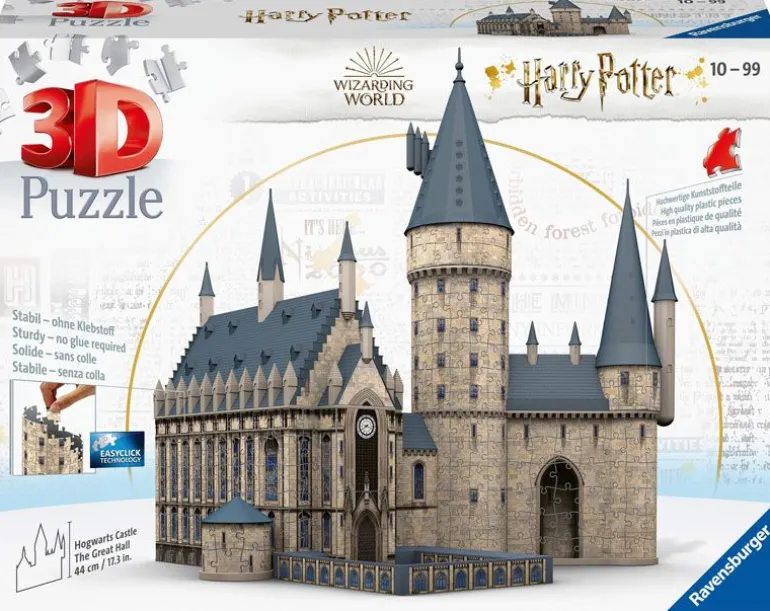 Ravensburger 3D puslespill 540 Brikker - Hogwarts Castle Harry Potter
